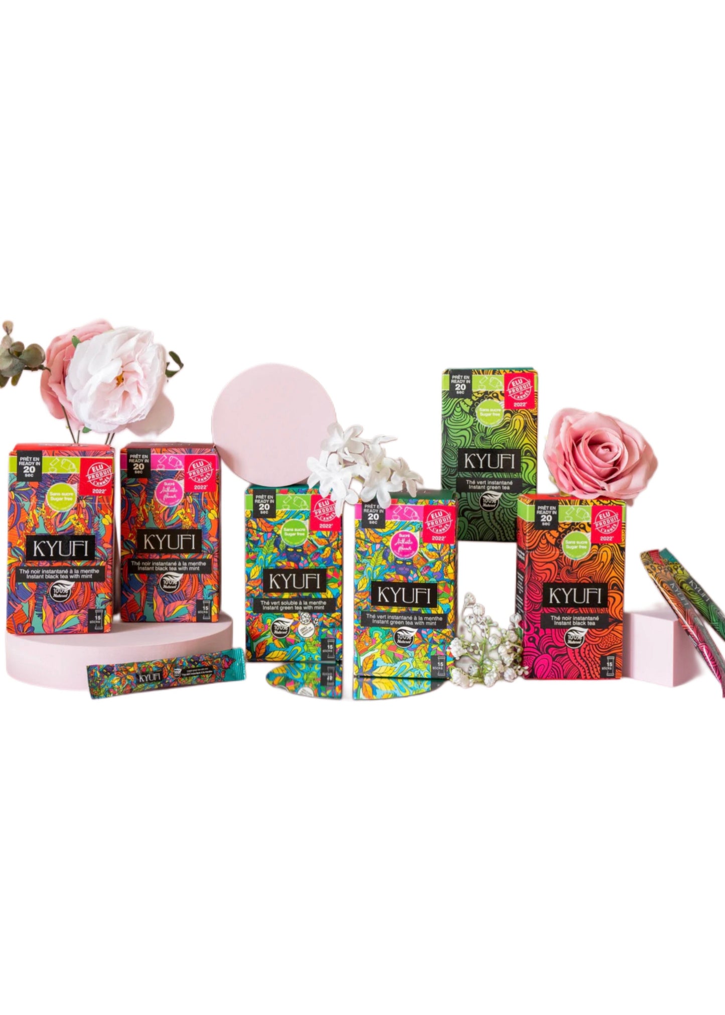 Kyufi Tee Probierpaket - Alle 6 Sorten!