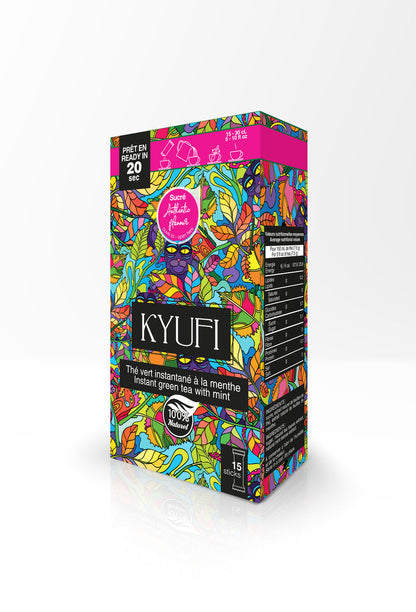 Instant Grüner Tee & Minze - Mit Zucker