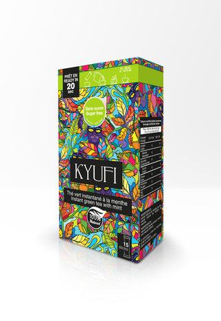 Instant Grüner Tee & Minze - Ohne Zucker